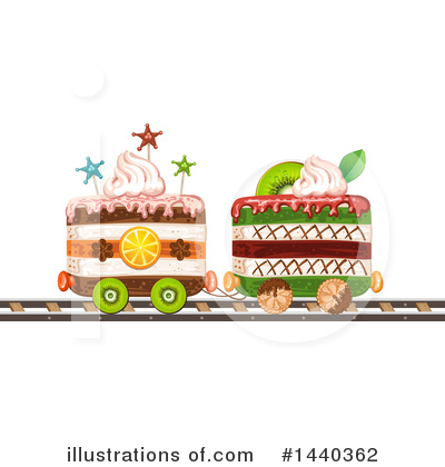 Royalty-Free (RF) Cake Clipart Illustration by merlinul - Stock Sample #1440362
