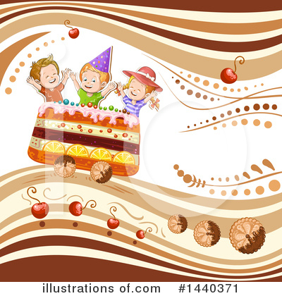 Royalty-Free (RF) Cake Clipart Illustration by merlinul - Stock Sample #1440371