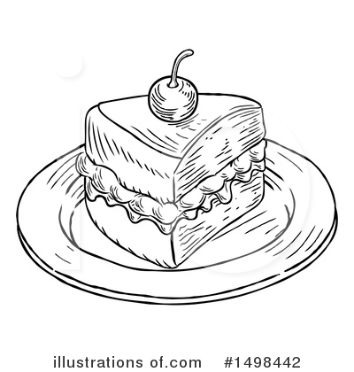 Royalty-Free (RF) Cake Clipart Illustration by AtStockIllustration - Stock Sample #1498442