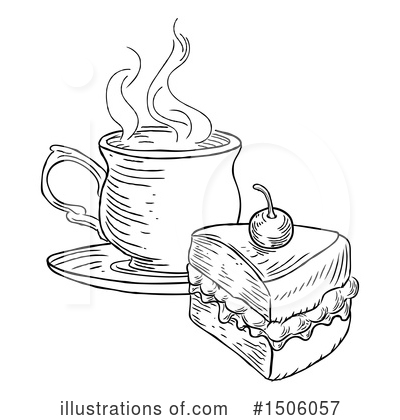 Royalty-Free (RF) Cake Clipart Illustration by AtStockIllustration - Stock Sample #1506057