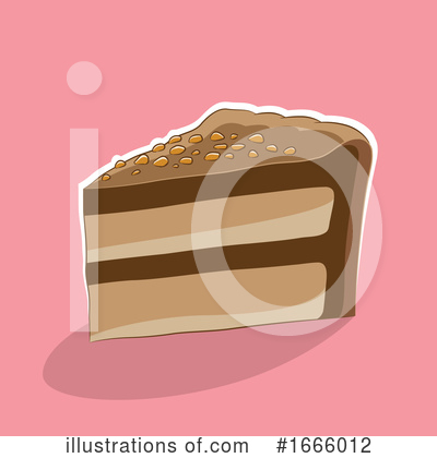 Royalty-Free (RF) Cake Clipart Illustration by cidepix - Stock Sample #1666012