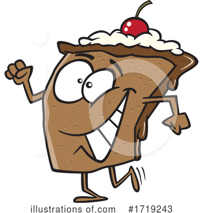 Royalty-Free (RF) Cake Clipart Illustration by toonaday - Stock Sample #1719243