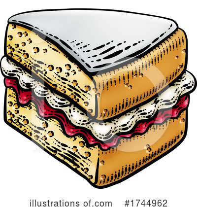 Royalty-Free (RF) Cake Clipart Illustration by AtStockIllustration - Stock Sample #1744962