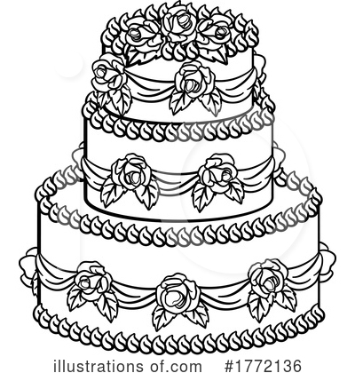 Royalty-Free (RF) Cake Clipart Illustration by AtStockIllustration - Stock Sample #1772136