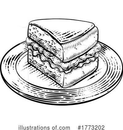 Royalty-Free (RF) Cake Clipart Illustration by AtStockIllustration - Stock Sample #1773202