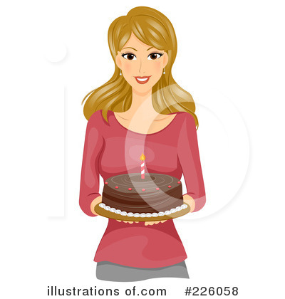 Royalty-Free (RF) Cake Clipart Illustration by BNP Design Studio - Stock Sample #226058