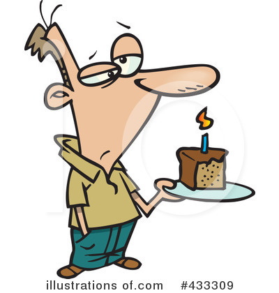 Birthday Cake Clipart #433309 by toonaday