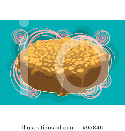 Royalty-Free (RF) Cake Clipart Illustration by mayawizard101 - Stock Sample #95846