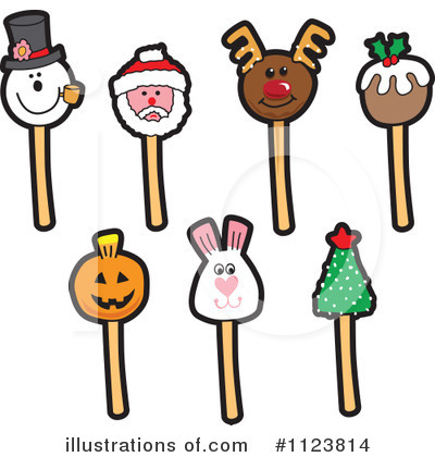 Cake Pop Clipart #1123814 by Mascot Junction