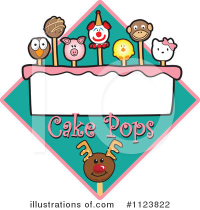 Cake Pop Clipart #1123822 by Mascot Junction