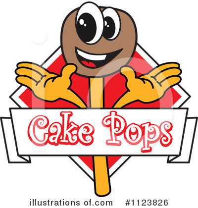 Cake Pop Clipart #1123826 by Mascot Junction