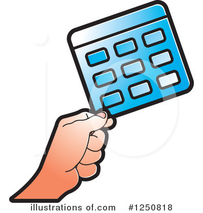 Calculator Clipart #1250818 by Lal Perera