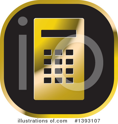 Royalty-Free (RF) Calculator Clipart Illustration by Lal Perera - Stock Sample #1393107