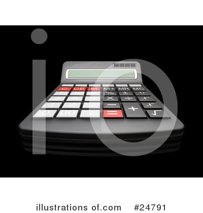 Calculator Clipart #24791 by KJ Pargeter