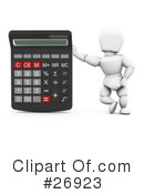 Calculator Clipart #26923 by KJ Pargeter