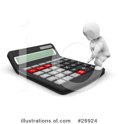 Accounting Clipart #26924 by KJ Pargeter