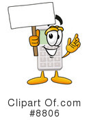 Calculator Clipart #8806 by Mascot Junction