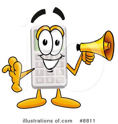 Calculator Clipart #8811 by Toons4Biz
