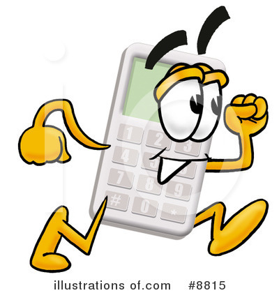 Calculator Clipart #8815 by Mascot Junction