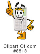 Calculator Clipart #8818 by Mascot Junction