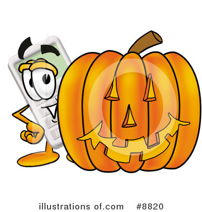 Royalty-Free (RF) Calculator Clipart Illustration by Mascot Junction - Stock Sample #8820