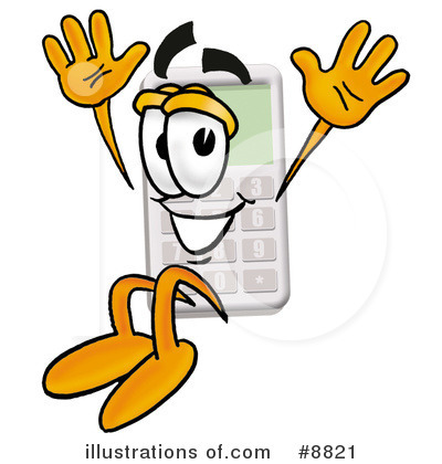 Calculator Clipart #8821 by Toons4Biz