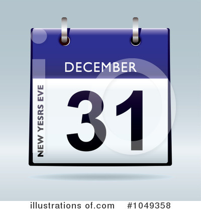Royalty-Free (RF) Calendar Clipart Illustration by michaeltravers - Stock Sample #1049358