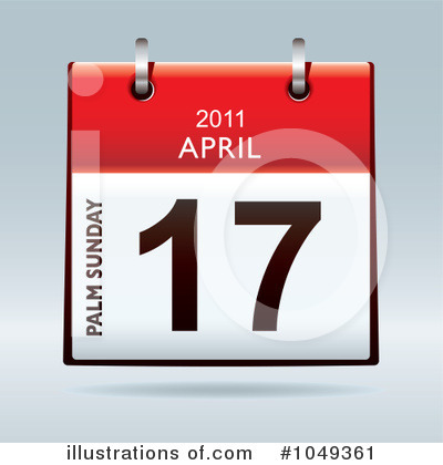 Royalty-Free (RF) Calendar Clipart Illustration by michaeltravers - Stock Sample #1049361
