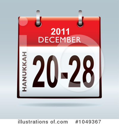 Royalty-Free (RF) Calendar Clipart Illustration by michaeltravers - Stock Sample #1049367