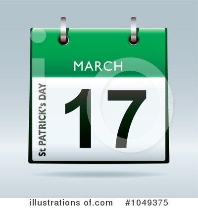 Royalty-Free (RF) Calendar Clipart Illustration by michaeltravers - Stock Sample #1049375