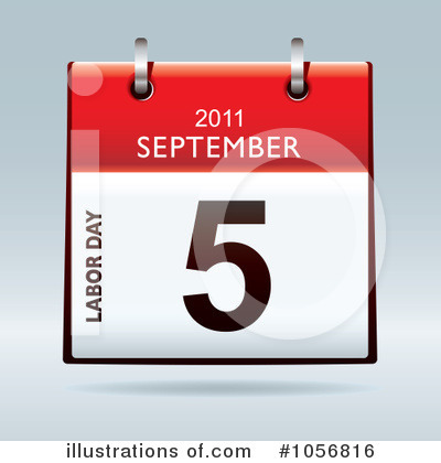 Royalty-Free (RF) Calendar Clipart Illustration by michaeltravers - Stock Sample #1056816