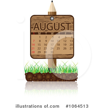 Royalty-Free (RF) Calendar Clipart Illustration by Andrei Marincas - Stock Sample #1064513