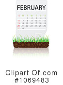 Calendar Clipart #1069483 by Andrei Marincas