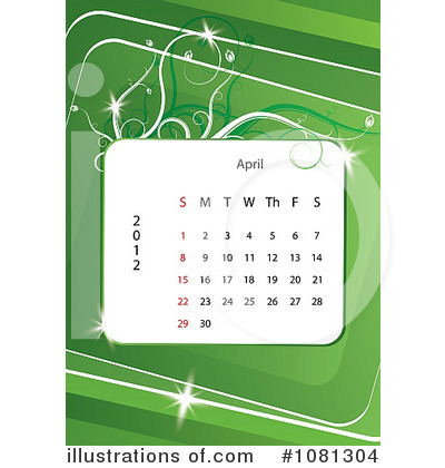Calendar Clipart #1081304 by MilsiArt