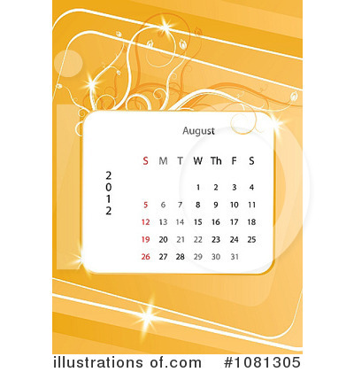 Calendar Clipart #1081305 by MilsiArt