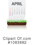 Calendar Clipart #1083882 by Andrei Marincas
