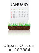 Calendar Clipart #1083884 by Andrei Marincas