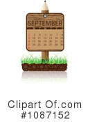 Calendar Clipart #1087152 by Andrei Marincas