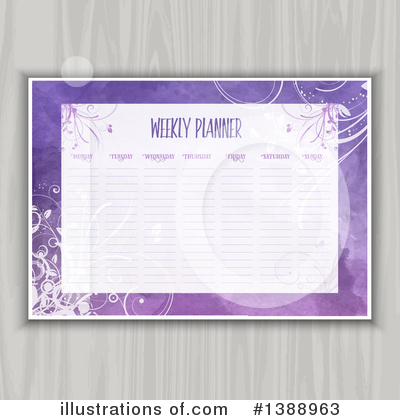 To Do List Clipart #1388963 by KJ Pargeter