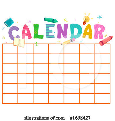 Royalty-Free (RF) Calendar Clipart Illustration by BNP Design Studio - Stock Sample #1698427