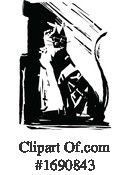 Calico Clipart #1690843 by xunantunich