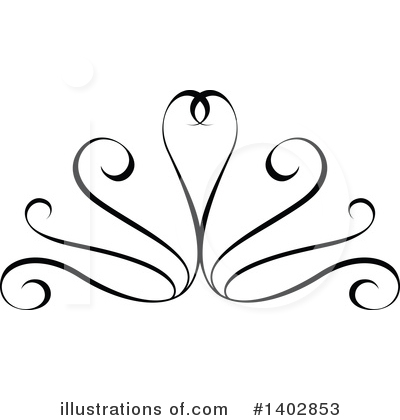 Calligraphic Clipart #1402853 by dero