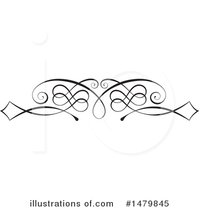 Calligraphic Clipart #1479845 by Frisko