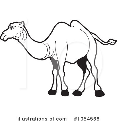 Royalty-Free (RF) Camel Clipart Illustration by Lal Perera - Stock Sample #1054568