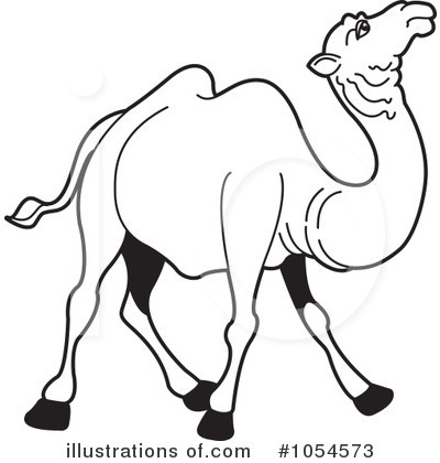 Royalty-Free (RF) Camel Clipart Illustration by Lal Perera - Stock Sample #1054573