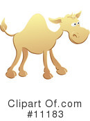 Camel Clipart #11183 by AtStockIllustration