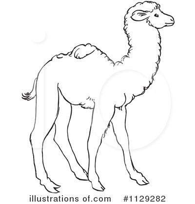 Royalty-Free (RF) Camel Clipart Illustration by Picsburg - Stock Sample #1129282