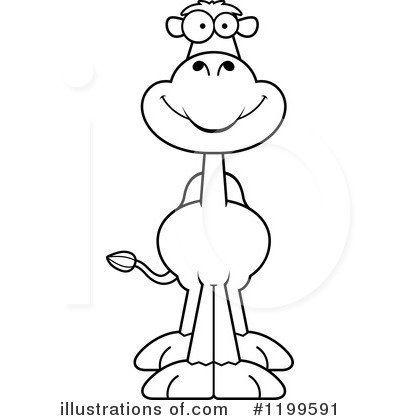 Royalty-Free (RF) Camel Clipart Illustration by Cory Thoman - Stock Sample #1199591