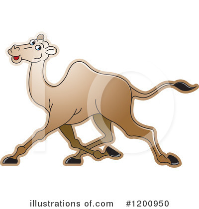 Royalty-Free (RF) Camel Clipart Illustration by Lal Perera - Stock Sample #1200950