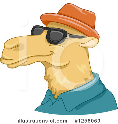 Royalty-Free (RF) Camel Clipart Illustration by BNP Design Studio - Stock Sample #1258069